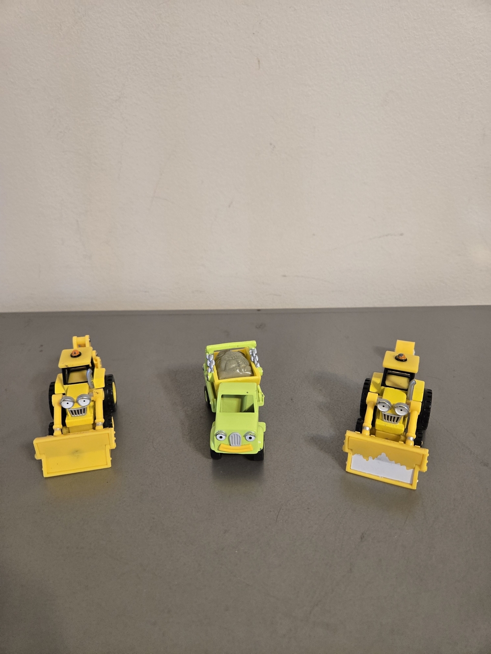Bob the Builder Toy Construction Vehicle Lot (3 Cars)